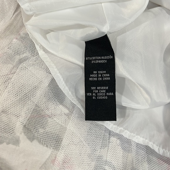 Ronnie Nicole  flowered pleated dress w ruffle - Picture 9 of 9